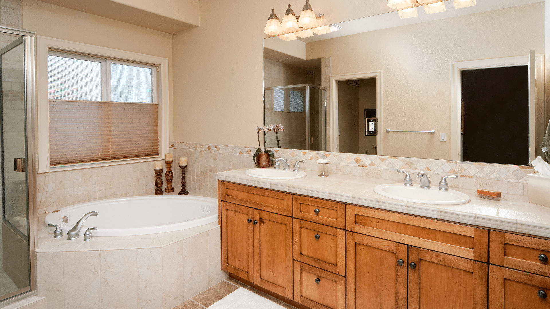 average bathroom remodel cost of nice bathroom