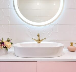 indoor accent lighting ideas bathroom mirror